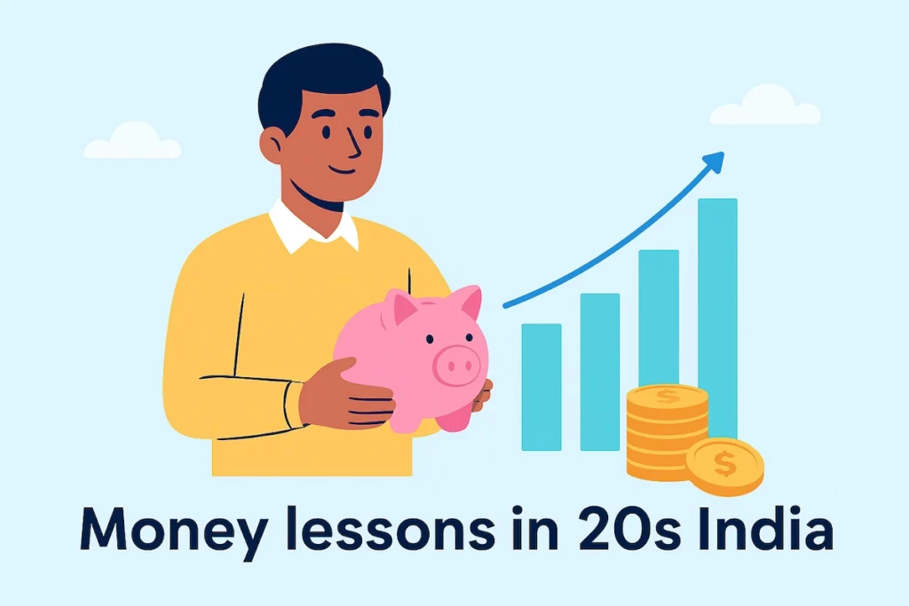 budgeting-tips-20s-india-smartgullak Money lessons in 20s India - Young professional creating a monthly budget plan