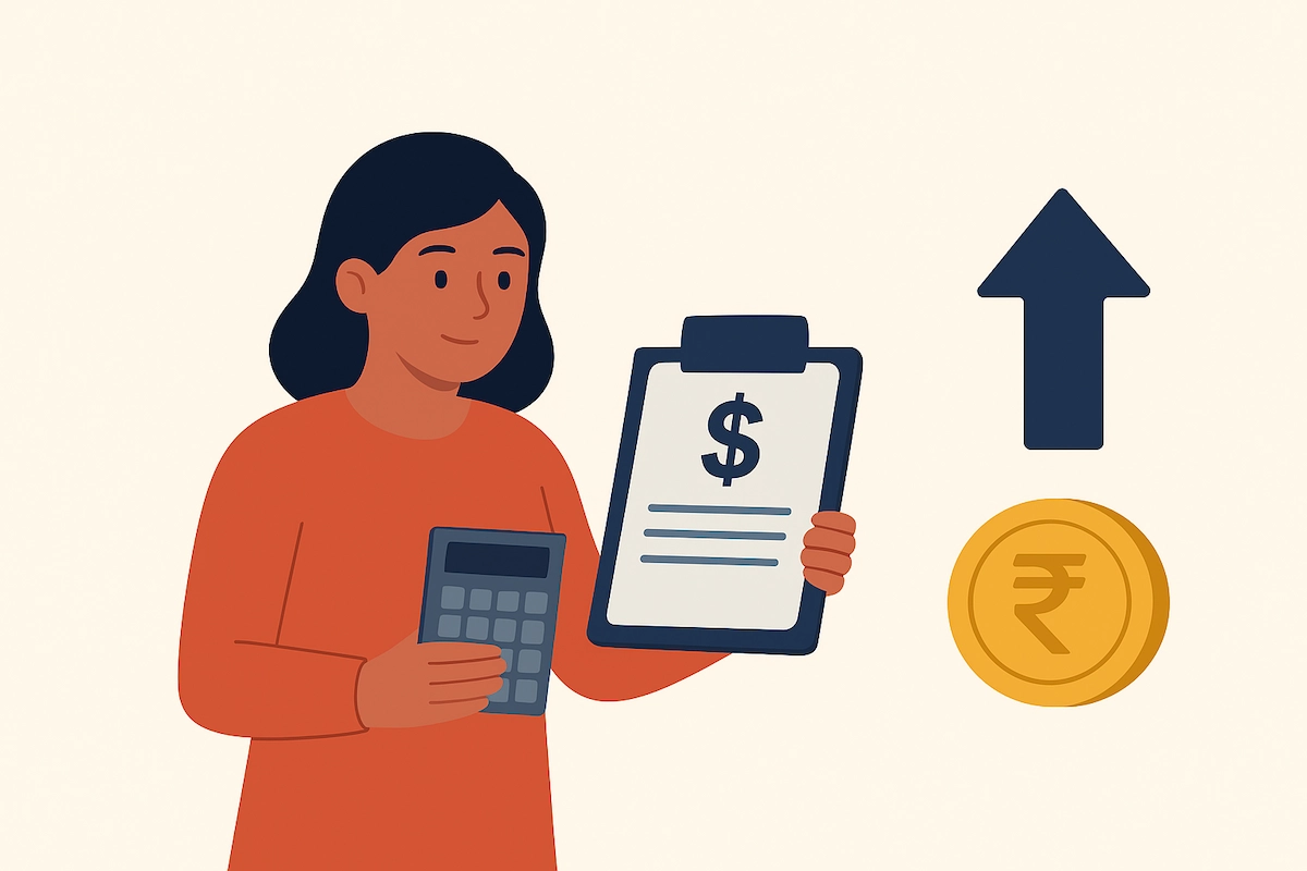 Young Indian investing in stocks and mutual funds in 20s India